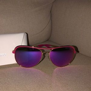 Gorgeous Michael Kors Fuchsia Aviator Sunglasses.